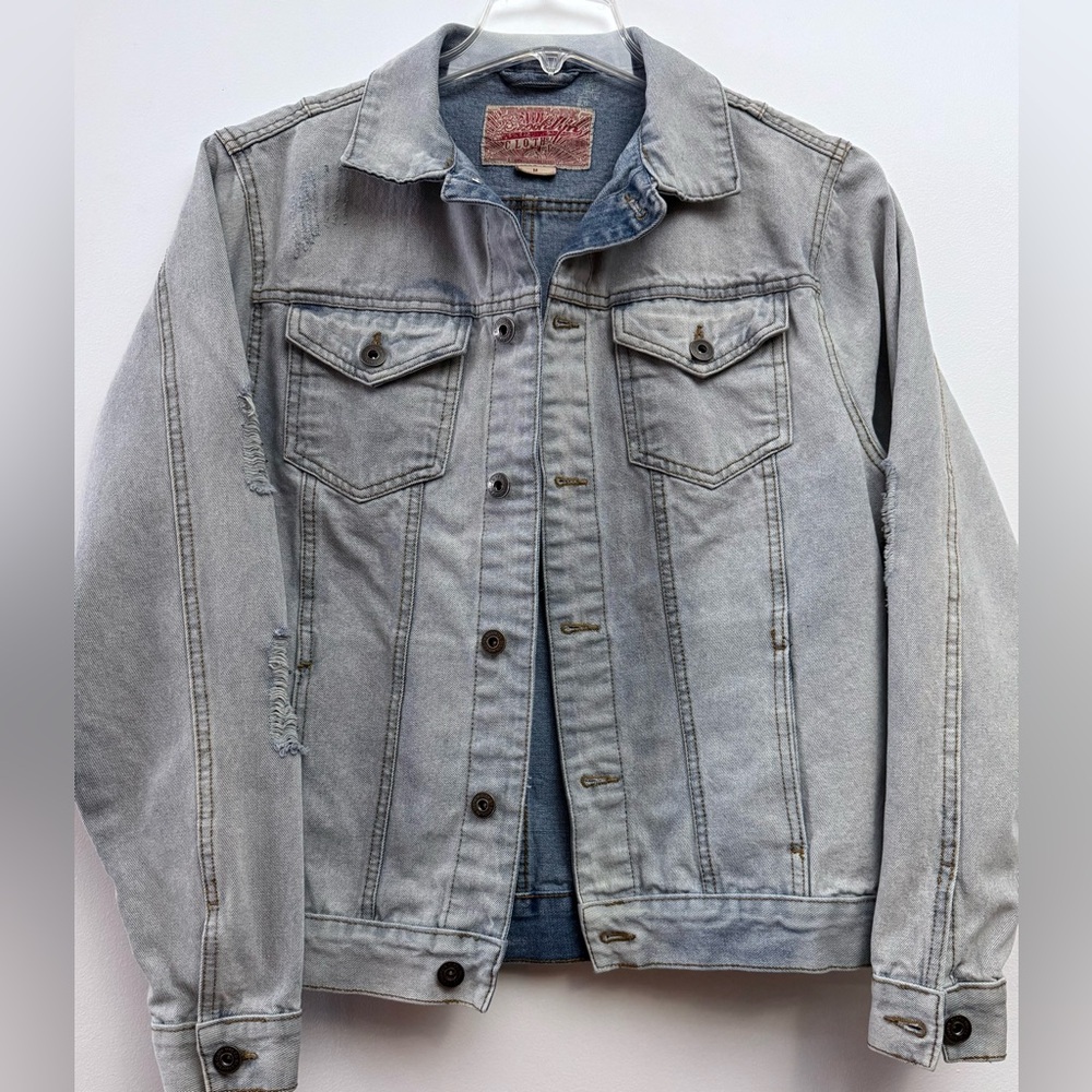 Brooklyn Cloth Unisex Light Blue Denim Jacket